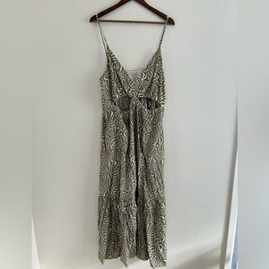 Abercrombie & Fitch Cut Out Maxi Dress Size XL